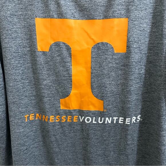 Tennessee Volunteers Gray Athletic Long Sleeve Performance T-shirt Men’s size XL - Picture 2 of 5
